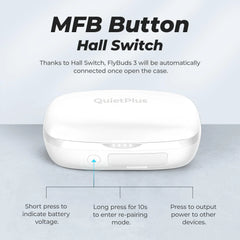 QuietPlus FlyBuds 3 True Wireless Earbuds